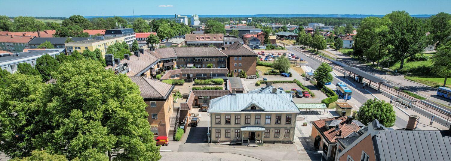 Jaernvaegshotellet B&B Skara Extérieur photo